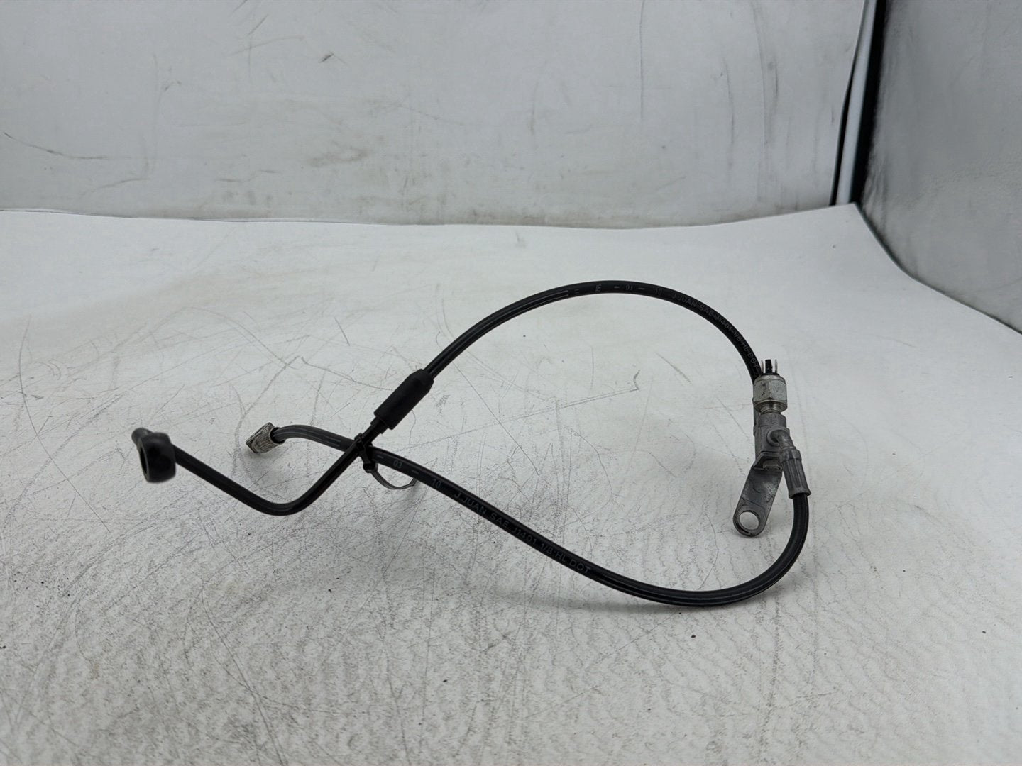 2011 Harley Heritage Softail Classic FLSTC OEM Rear Brake Hose Line Pipe ABS