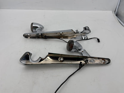 2009 Harley Sportster XL1200C 1200 Custom OEM Rear Left Right Fender Struts Bracket & Turn Signal
