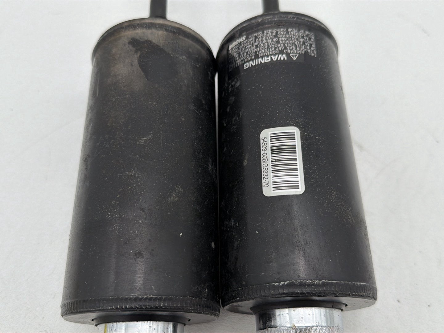 2011 Harley Heritage Softail Classic FLSTC OEM Rear Left Right Shock Absorbers