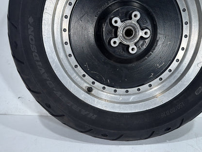 2000 Harley Dyna FXDWG Wide Glide OEM Rear Wheel Rim Tire