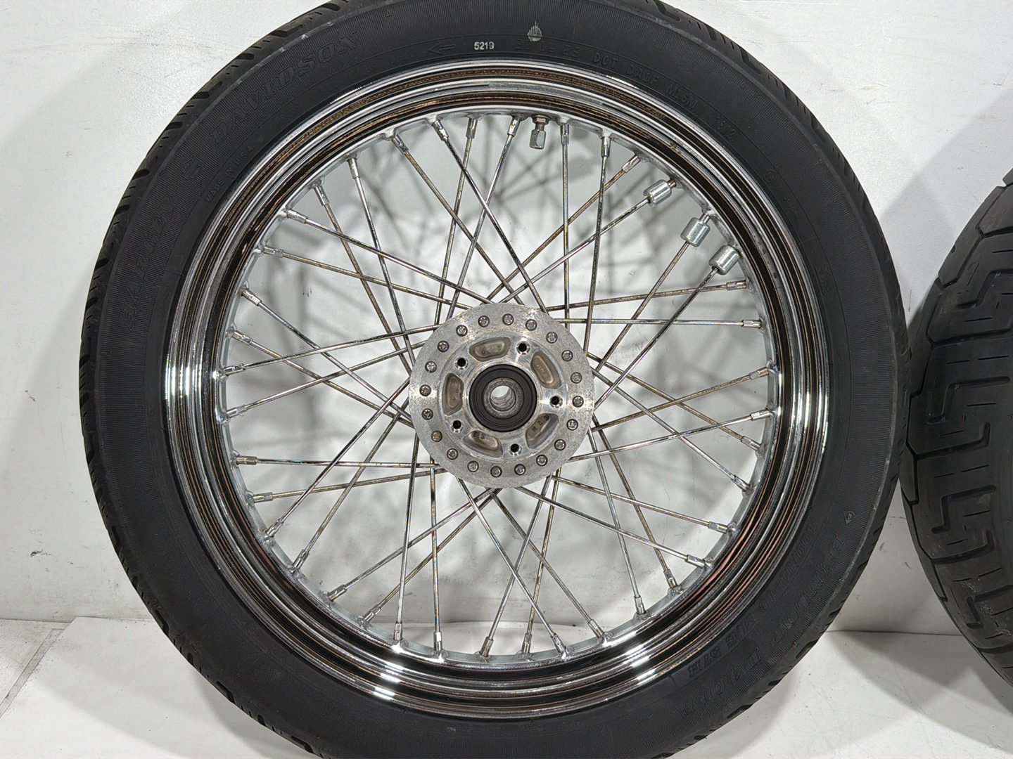 2005 Harley Sportster 1200 Roadster XL1200R OEM Front Rear Wheel Rim Tire Spoked