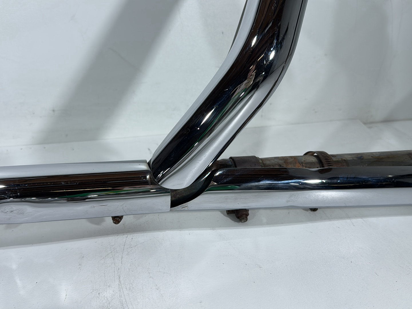 2005 Harley Touring FLHRCI Road King Classic OEM Exhaust Header Pipes Muffler