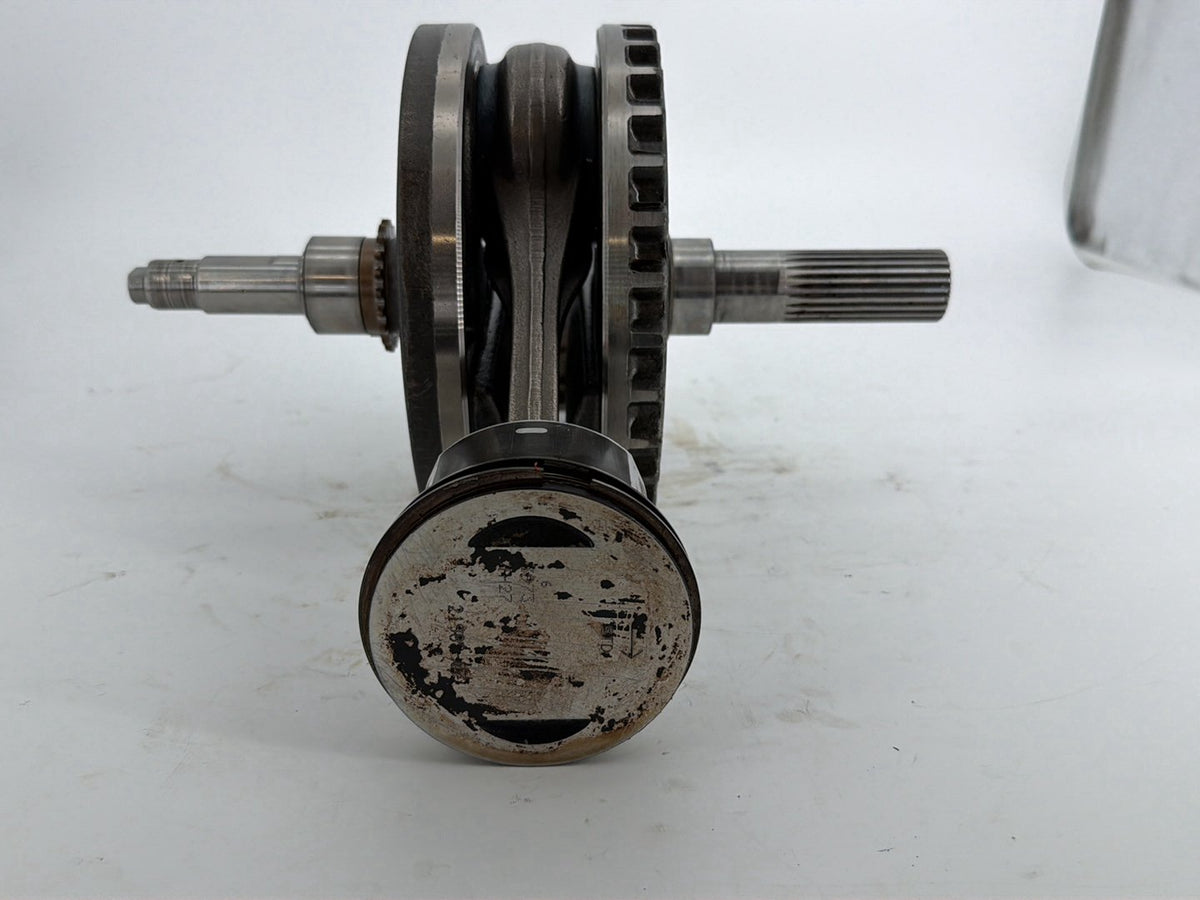 2008 Harley Softail Heritage OEM Twin Cam Engine Crank Shaft Flywheel Pistons