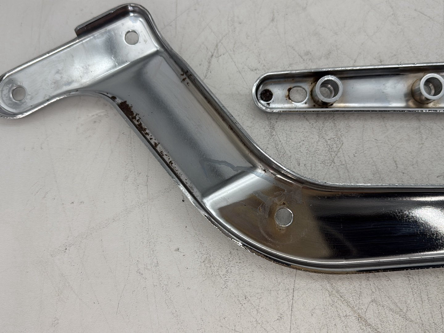 2013 Harley Heritage Softail Classic FLSTC OEM Rear Left Right Fender Struts Bracket