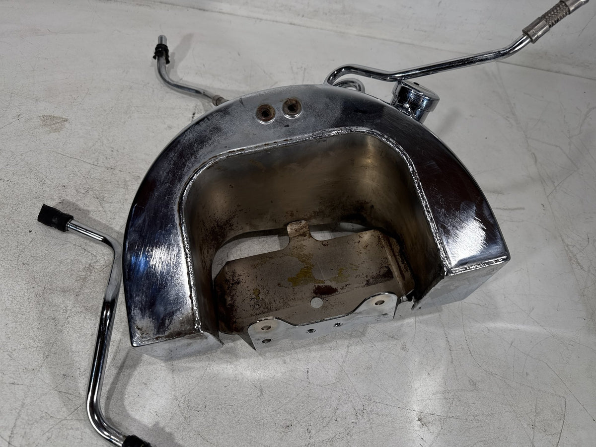 2001 Harley Heritage Softail OEM Oil Tank Reservoir Bottle Canister & Dipstick