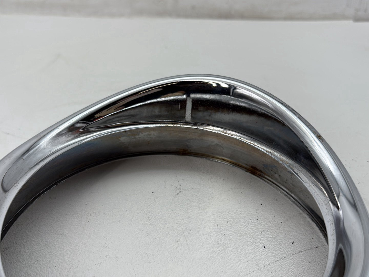 2008 Harley Road King Touring FLHR OEM Headlight Mount Bracket Ring Circle Trim