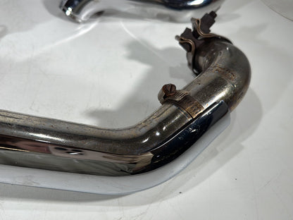 1999 - 2006 Harley-Davidson Touring Electra Glide Ultra Exhaust Header Pipes Muffler Vance & Hines 65621-99B , 65539-95A