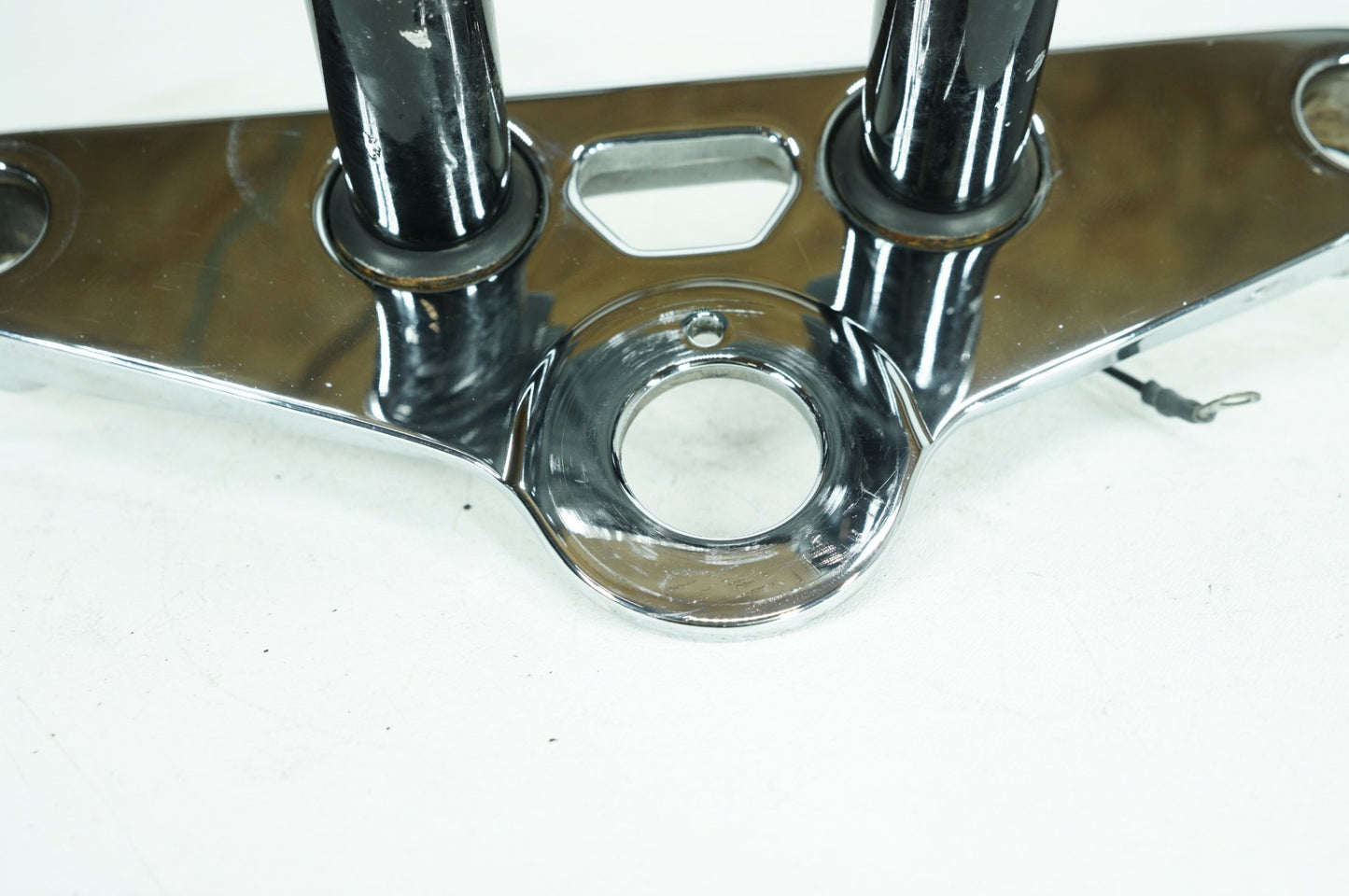 2007 - 2012 Harley-Davidson Softail Custom Front Fork Upper Triple Tree Clamps 45672-80B