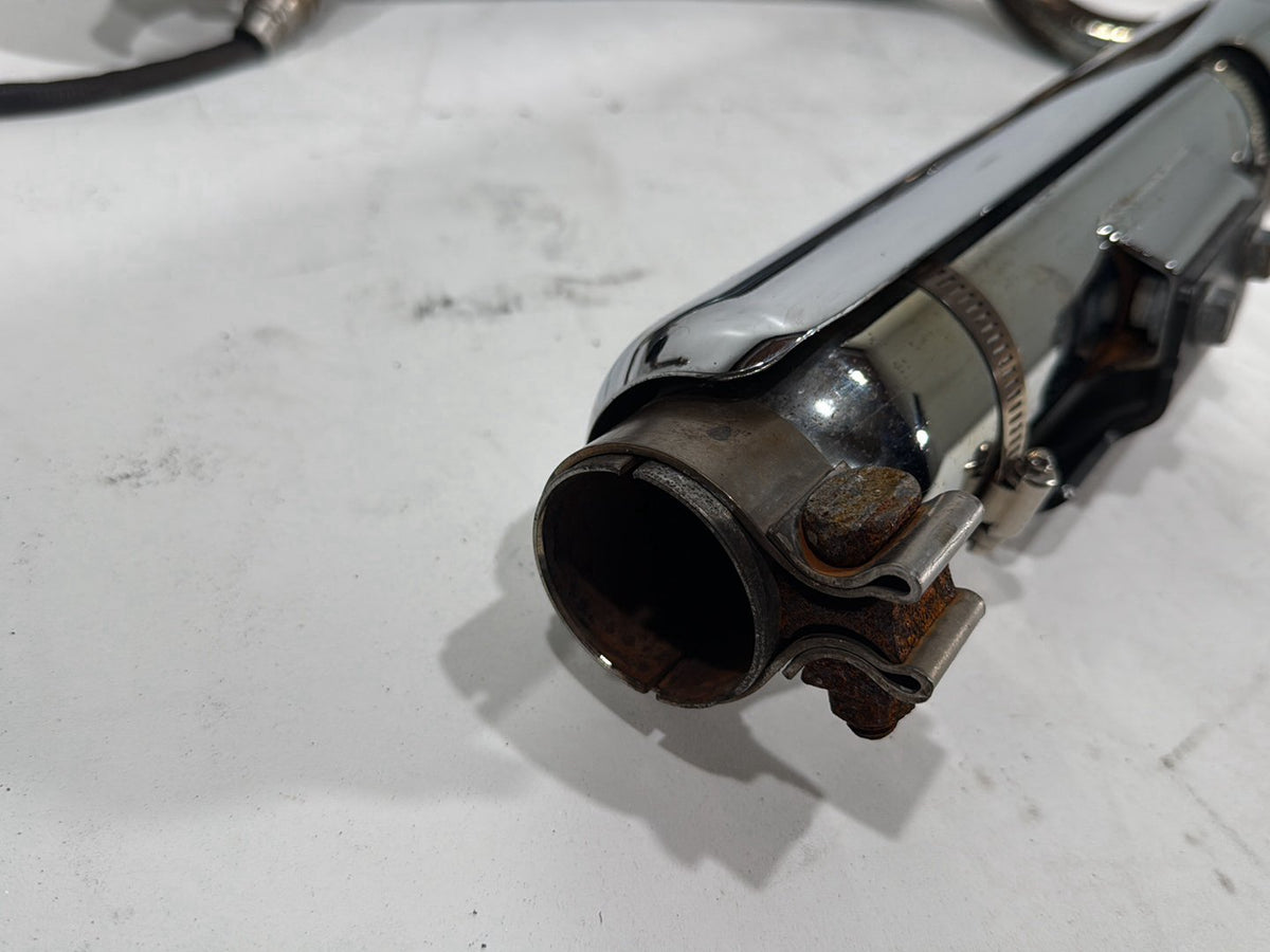2007 Harley Softail Standard FXST OEM Exhaust Header Pipes Muffler