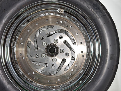 2005 Harley Touring FLHRCI Road King Classic OEM Front Rear Wheel Rim Tire Spoked