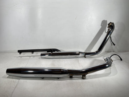 2007 Harley Softail Heritage Classic FLSTC OEM Exhaust Header Pipes Muffler
