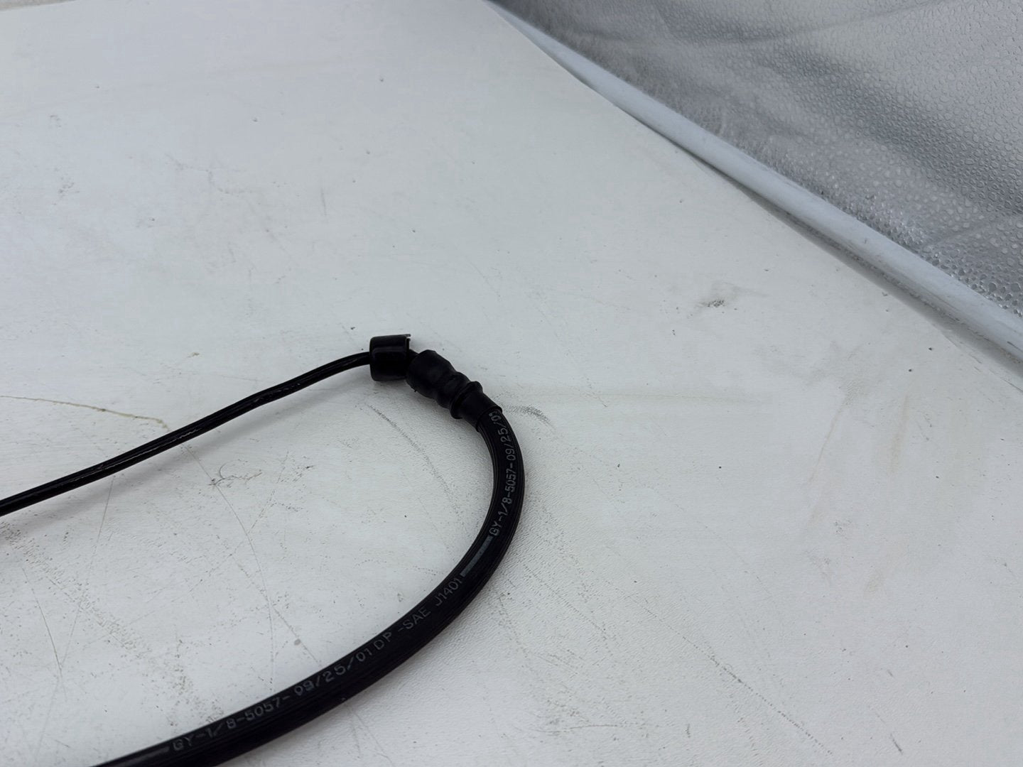 1997 Harley Softail FLSTC Heritage Classic OEM Front Brake Hose Line Pipe