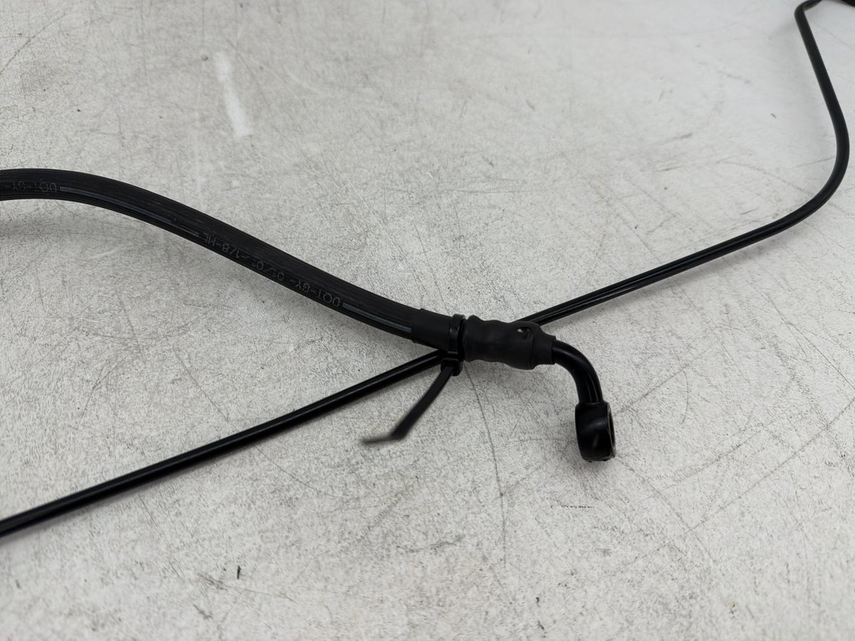 2001 Harley Fat Boy Softail FLSTF OEM Rear Brake Hose Line Pipe