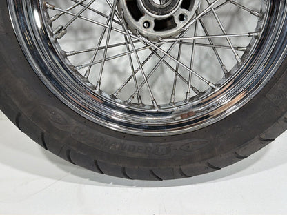 2011 Harley Heritage Softail Classic FLSTC Front Rear Wheel Rim Tire Spoked 16"