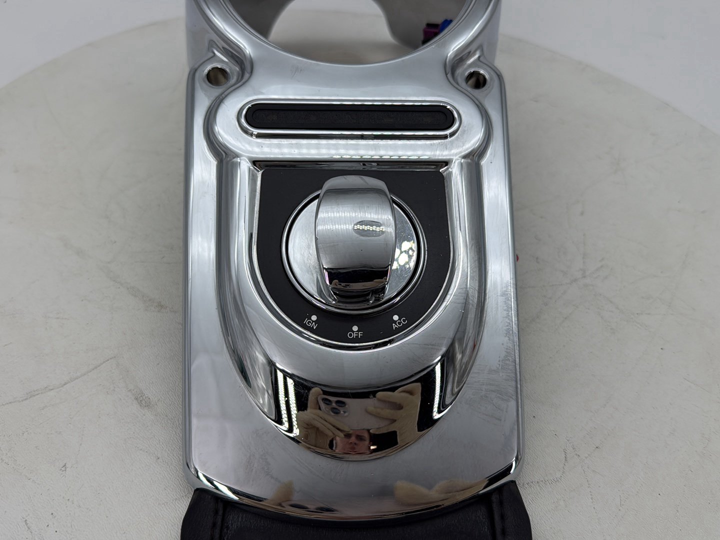 2012 Harley Dyna Fat Bob FXDF 103 OEM Fuel Gas Tank Dash Console NOKey