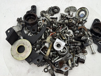 1984 - 1998 Harley-Davidson Touring Electra Glide Classic Hardware Bolts Nuts & Brackets w/ Left Right Fork Swingarm Brackets