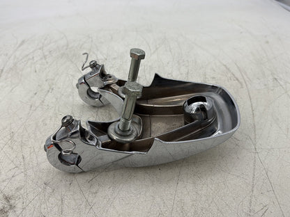 2015 Harley Dyna Low Rider FXDL OEM Front Handlebar Riser Top Clamp Chrome