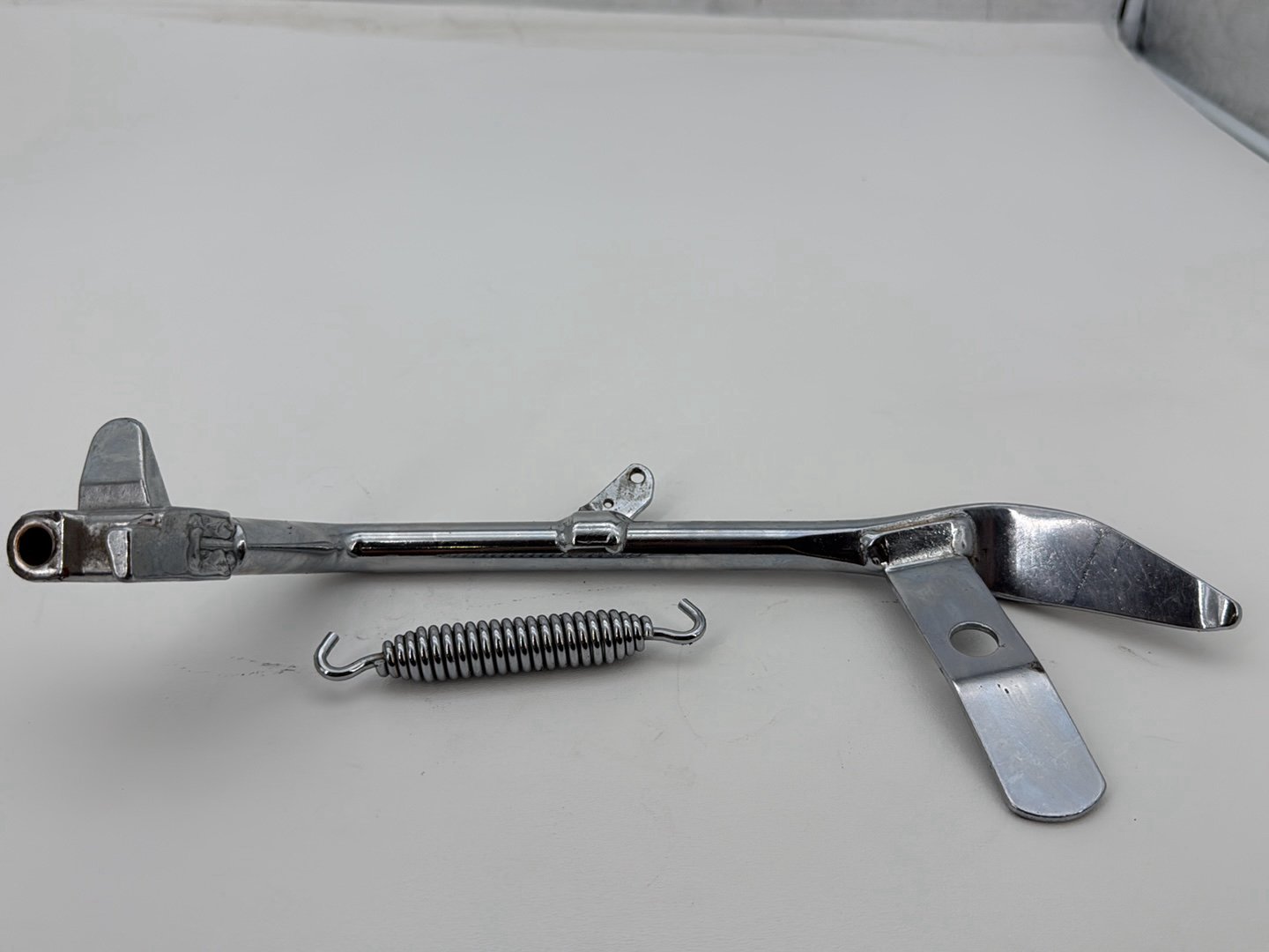 2007 Harley Softail Heritage Classic FLSTC OEM Left Side Jiffy Kick Stand & Spring