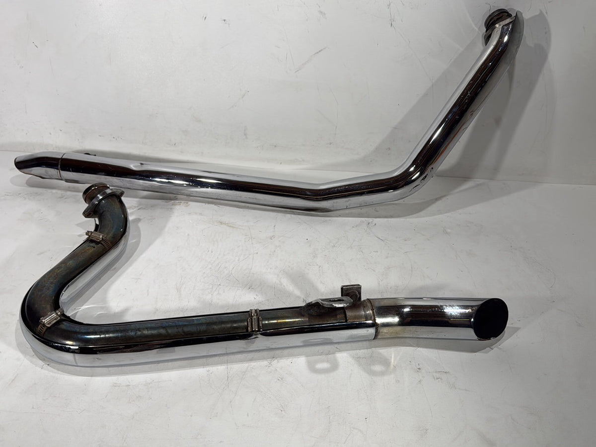 1997 Harley Softail Fat Boy FLSTF OEM Exhaust System Header Pipe- NO BRACKET-