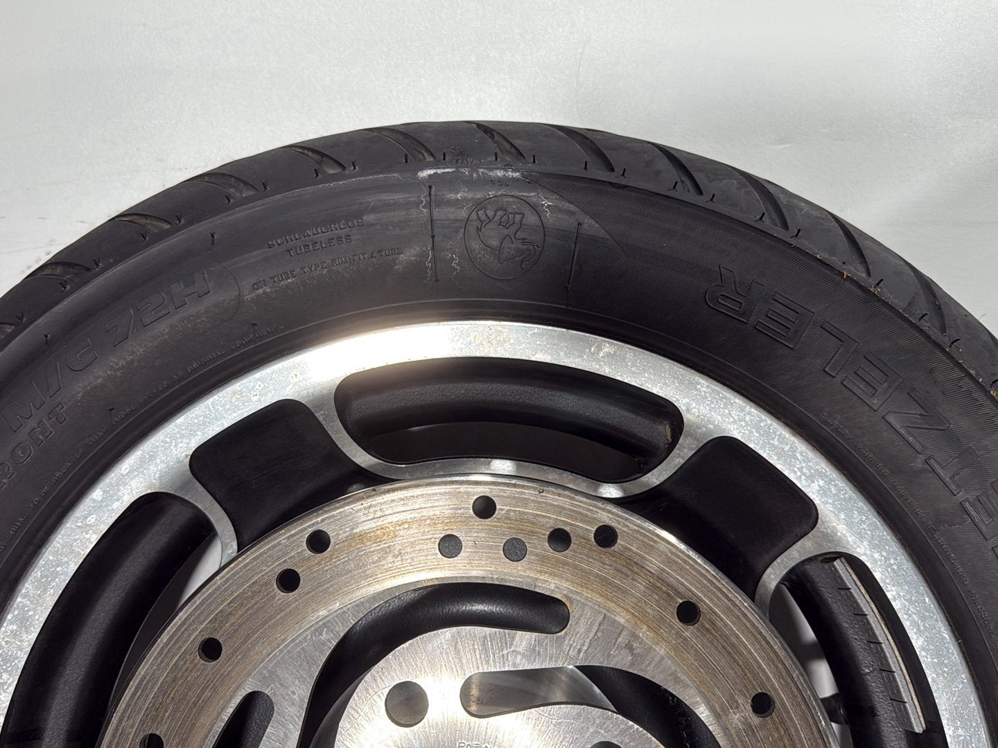 2007 Harley Street Glide Touring FLHX OEM Front & Rear Wheel Rim Tire