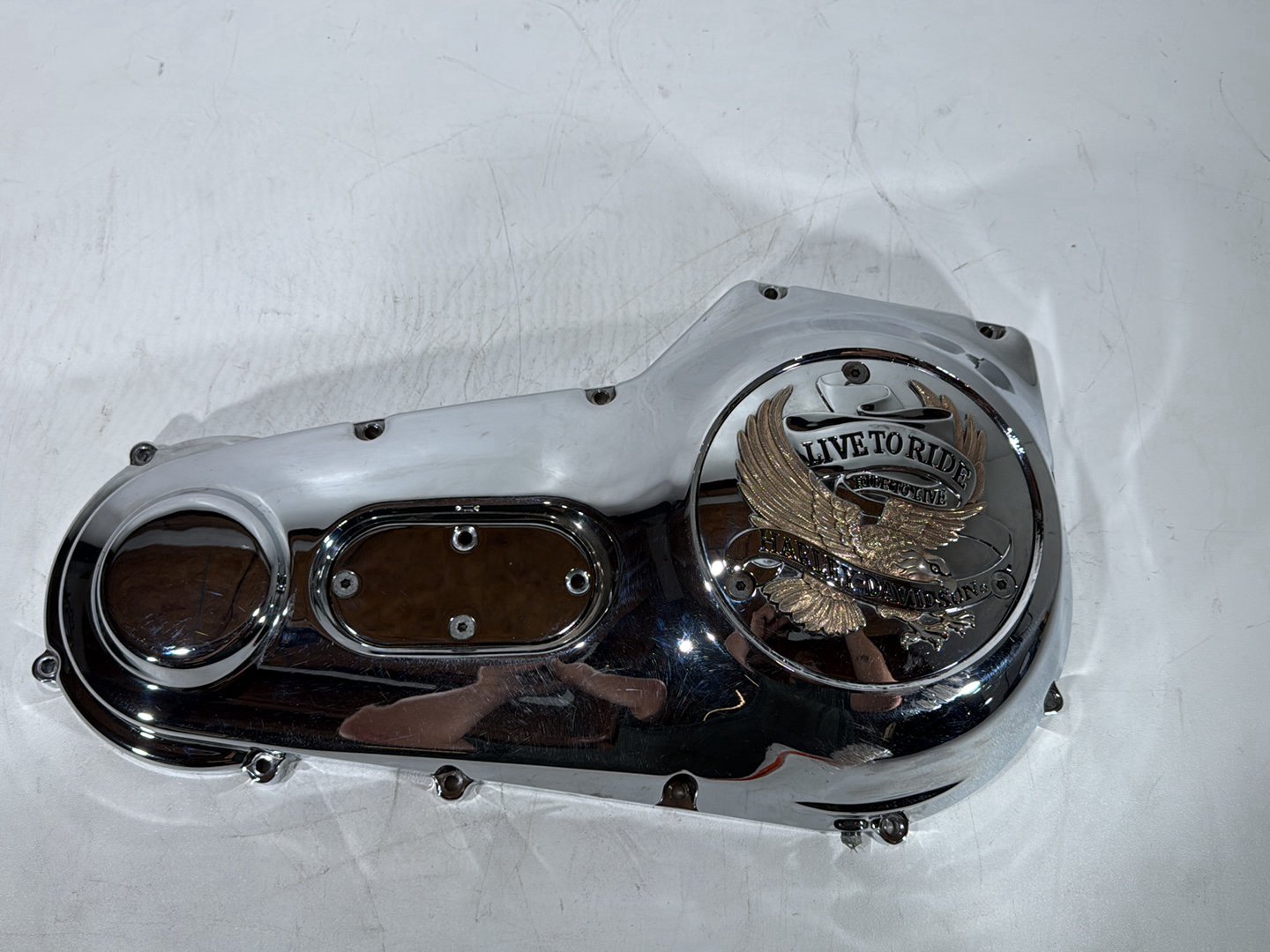 1998 Harley Softail Custom FXSTC OEM Outer Primary Clutch Cover