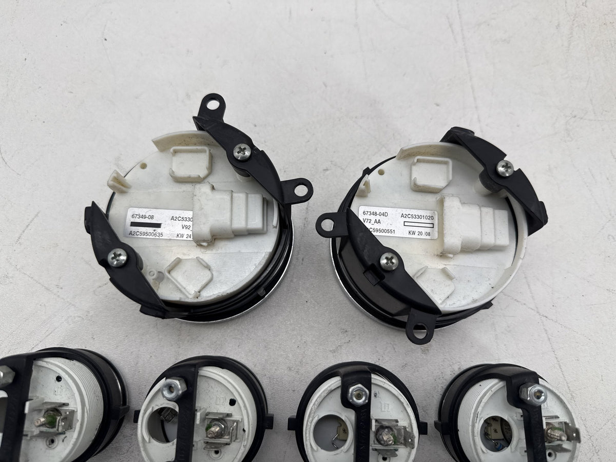 09 Harley Electra Glide Touring Ultra OEM Air Oil Volt Fuel Tacho Speedo Gauges