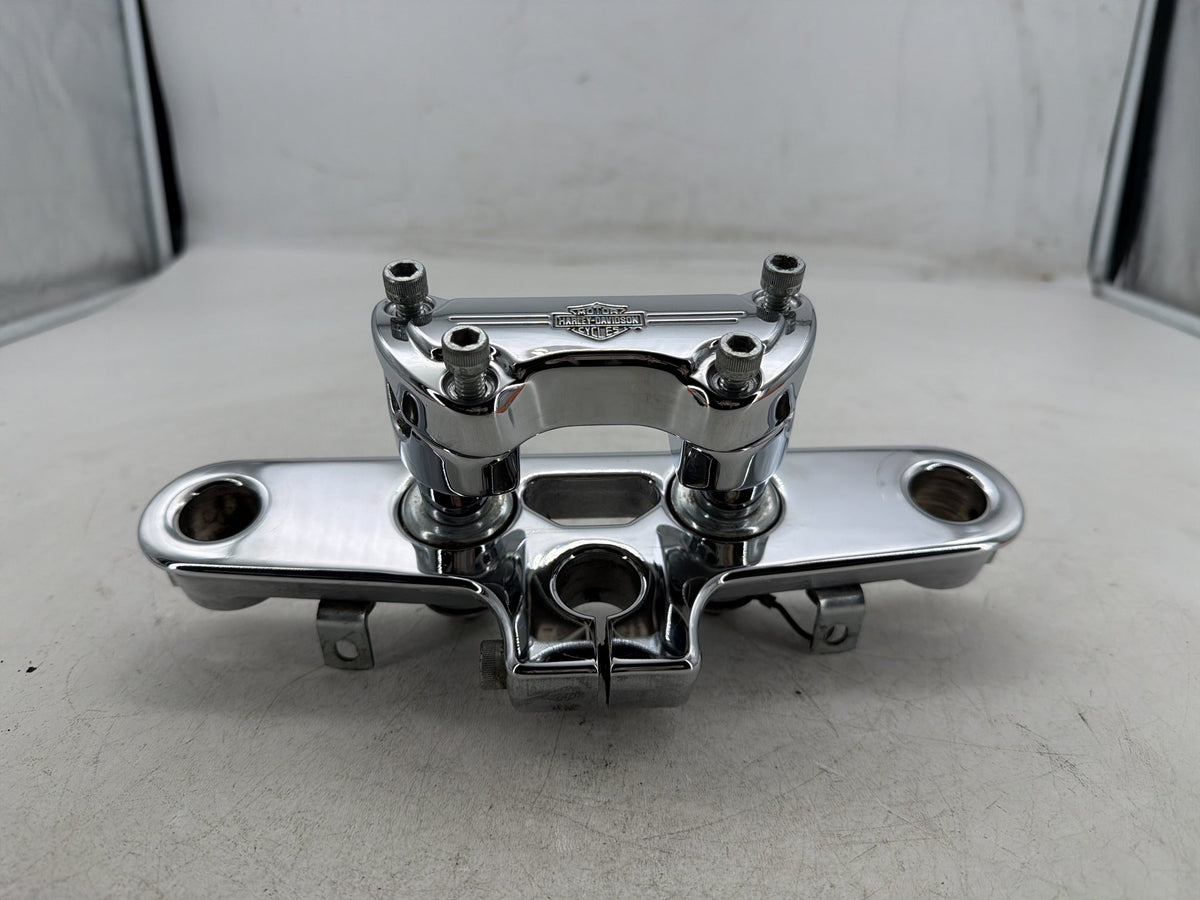 2001 Harley Heritage Softail Classic FLSTC OEM Front Fork Upper Triple Tree