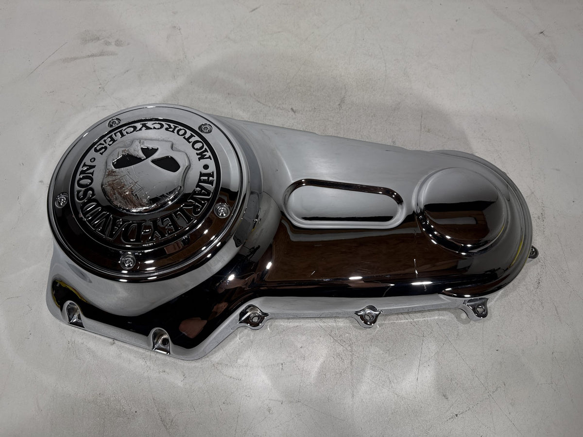 2011 Harley Softail Deluxe FLSTN OEM Outer Primary Clutch Cover SCRATCHED