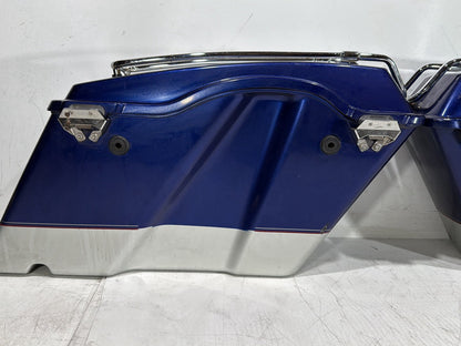 2006 Harley Touring FLHTCI Electra Glide Classic OEM Left Right Saddlebags Luggage NOKey