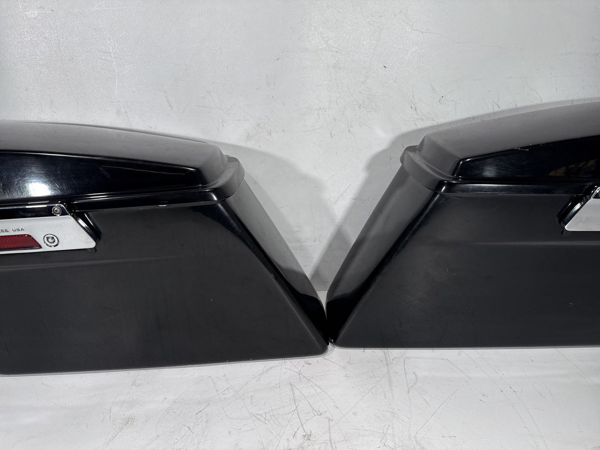 2002 Harley Electra Glide Touring FLHT OEM Left Right Saddlebags Luggage NOKey