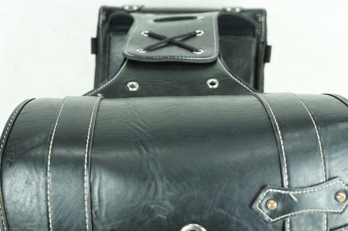 2013 Harley Sportster XL883N Iron 883 Rear Left Right Saddlebags Luggage Leather