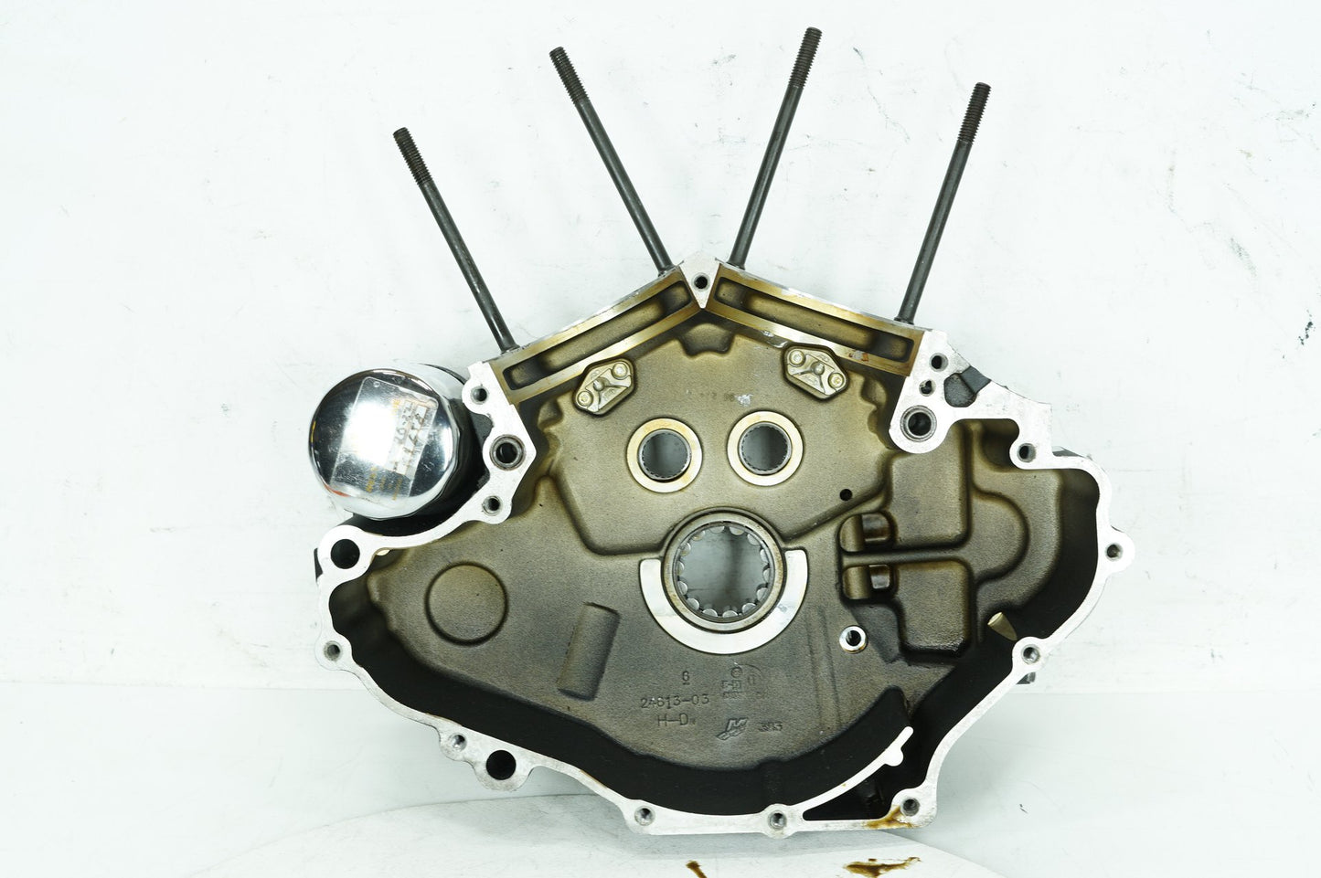 1999 - 2006 Harley-Davidson Softail Heritage Classic Crankcase Shaft Engine Motor Cover 24613-03