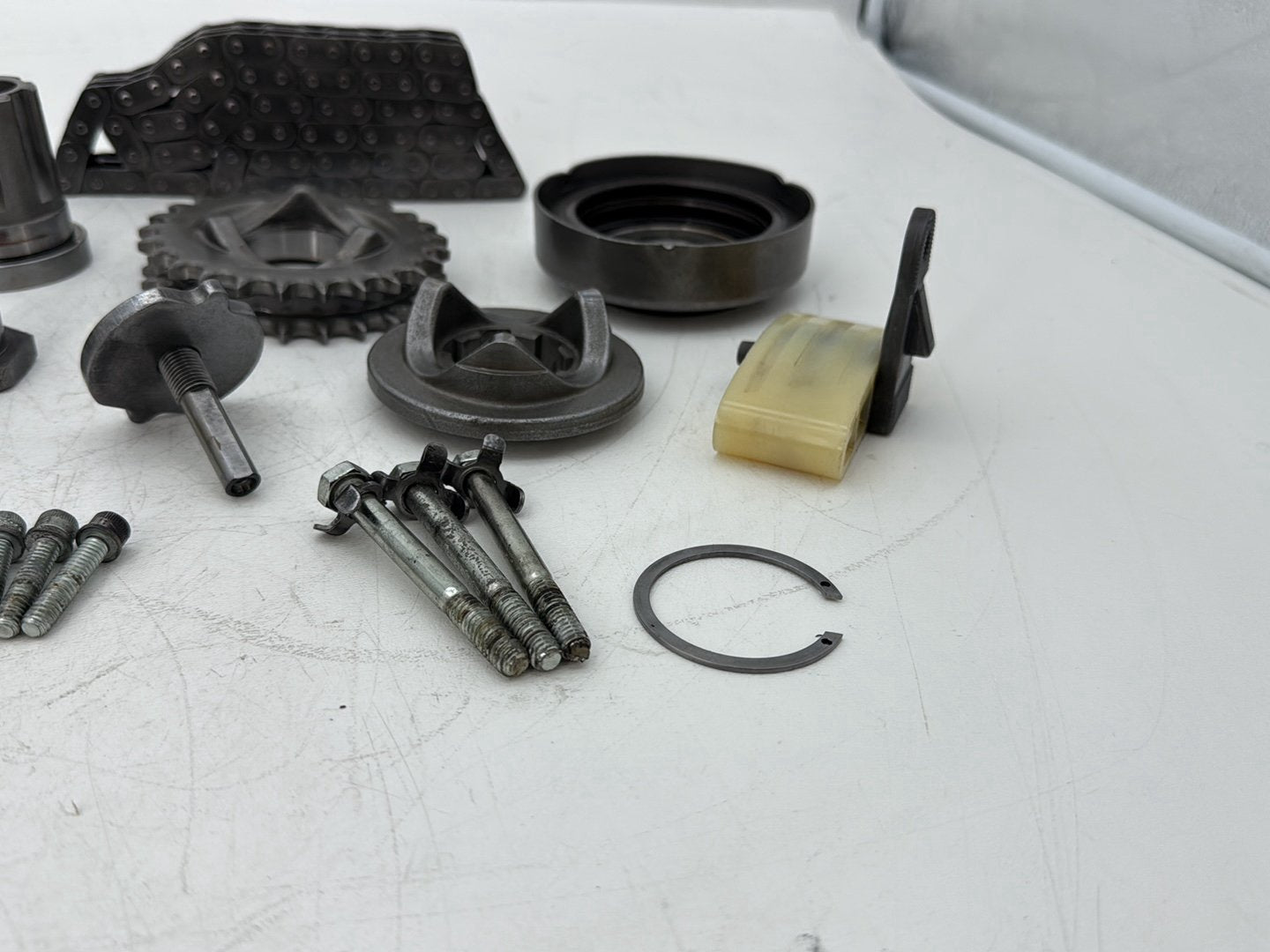 2005 Harley Touring FLHRCI Road King Classic OEM Clutch Basket Chain Tensioner Kit