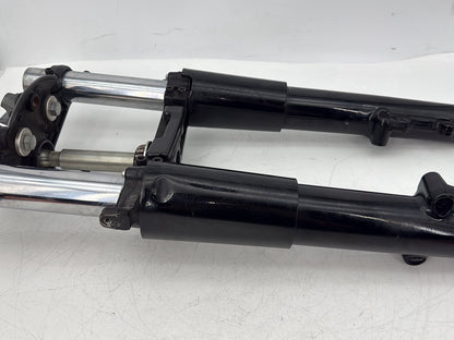 2015 Harley Touring FLHXS Street Glide OEM Front Triple Tree Set & LH RH Fork Legs Sliders