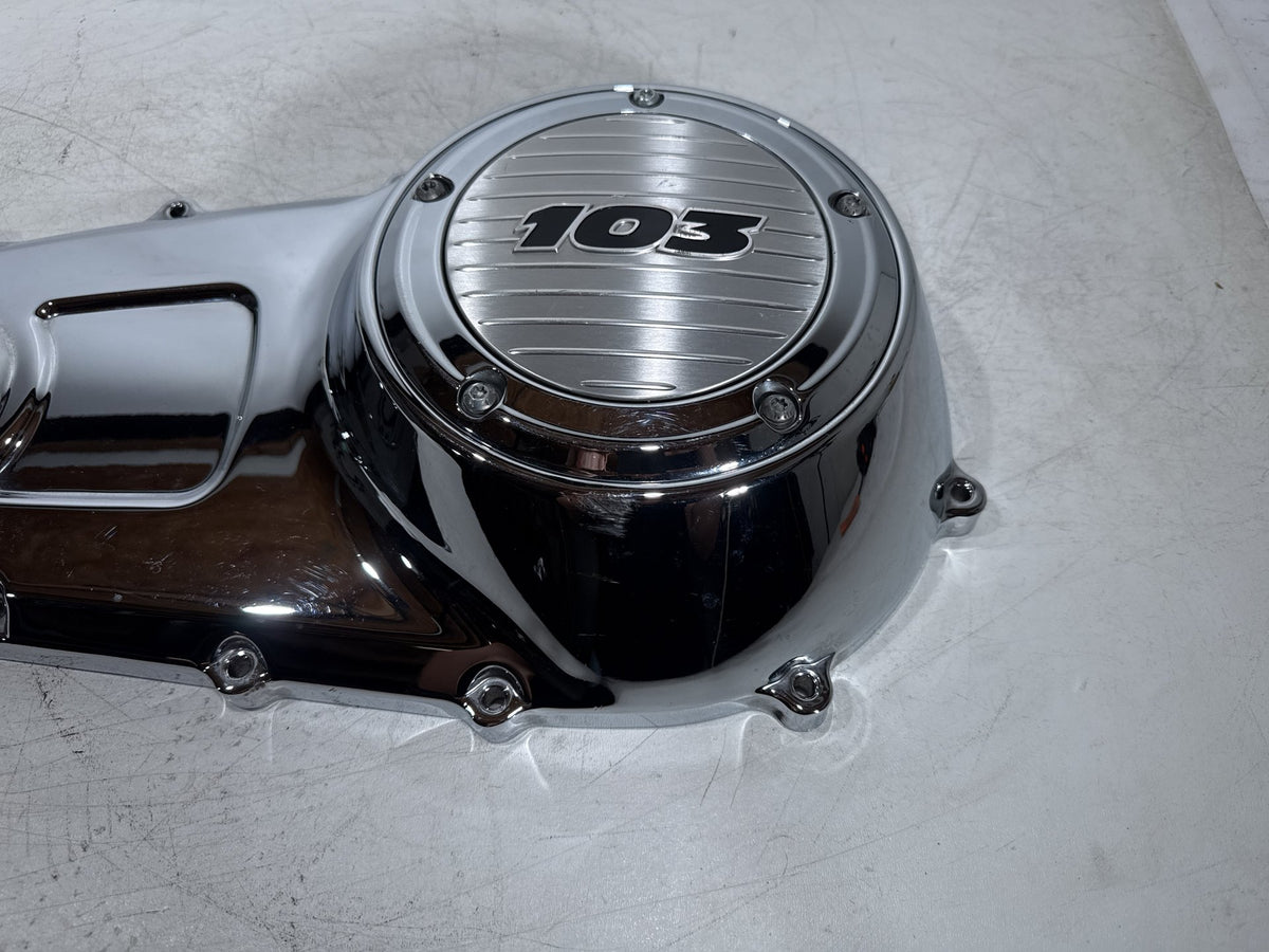 2013 Harley Street Glide Touring FLHX OEM Outer Primary Clutch Cover