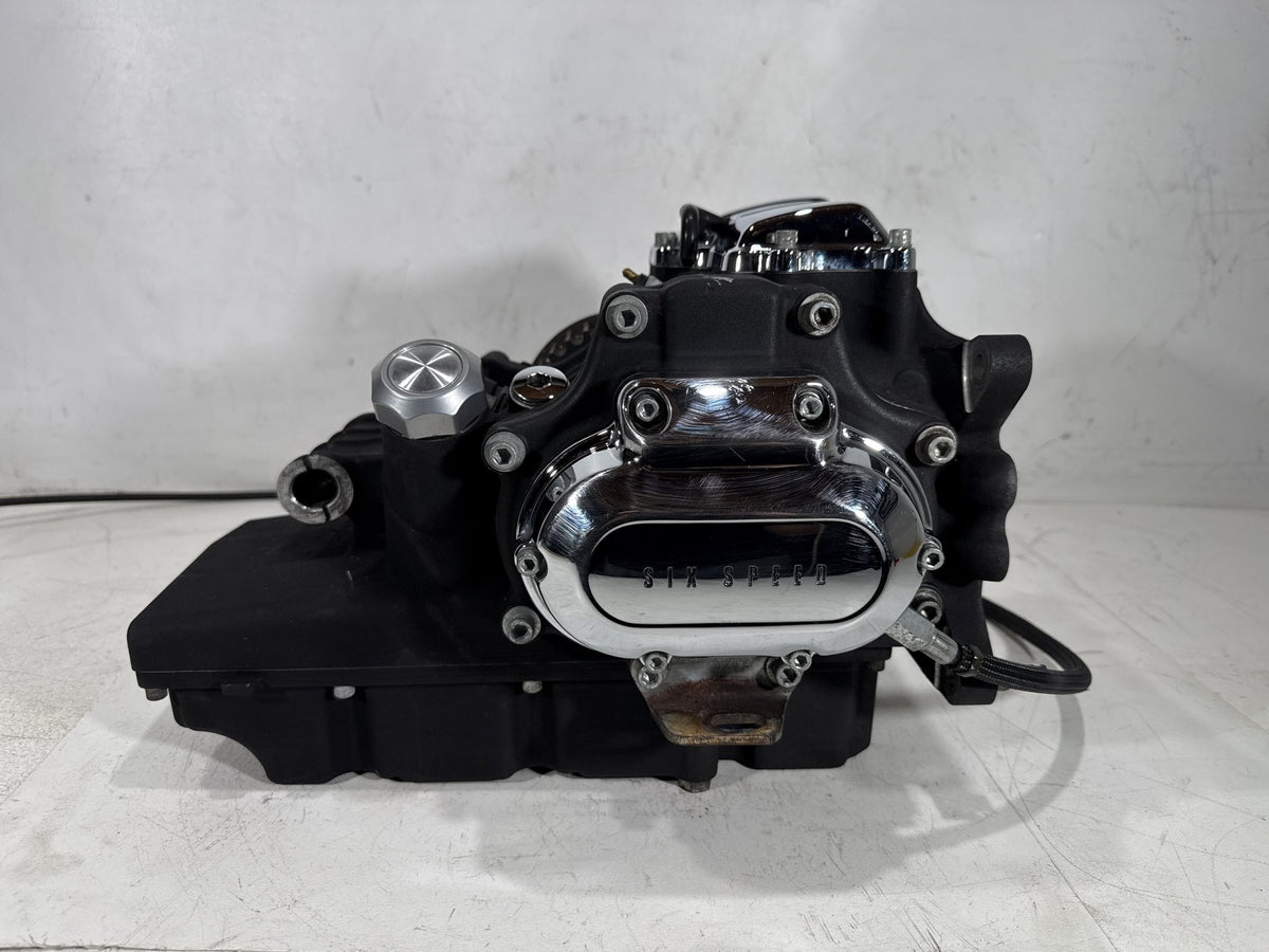11 Harley Electra Glide Touring Police 6 Speed Transmission Gearbox 28K CRACKED