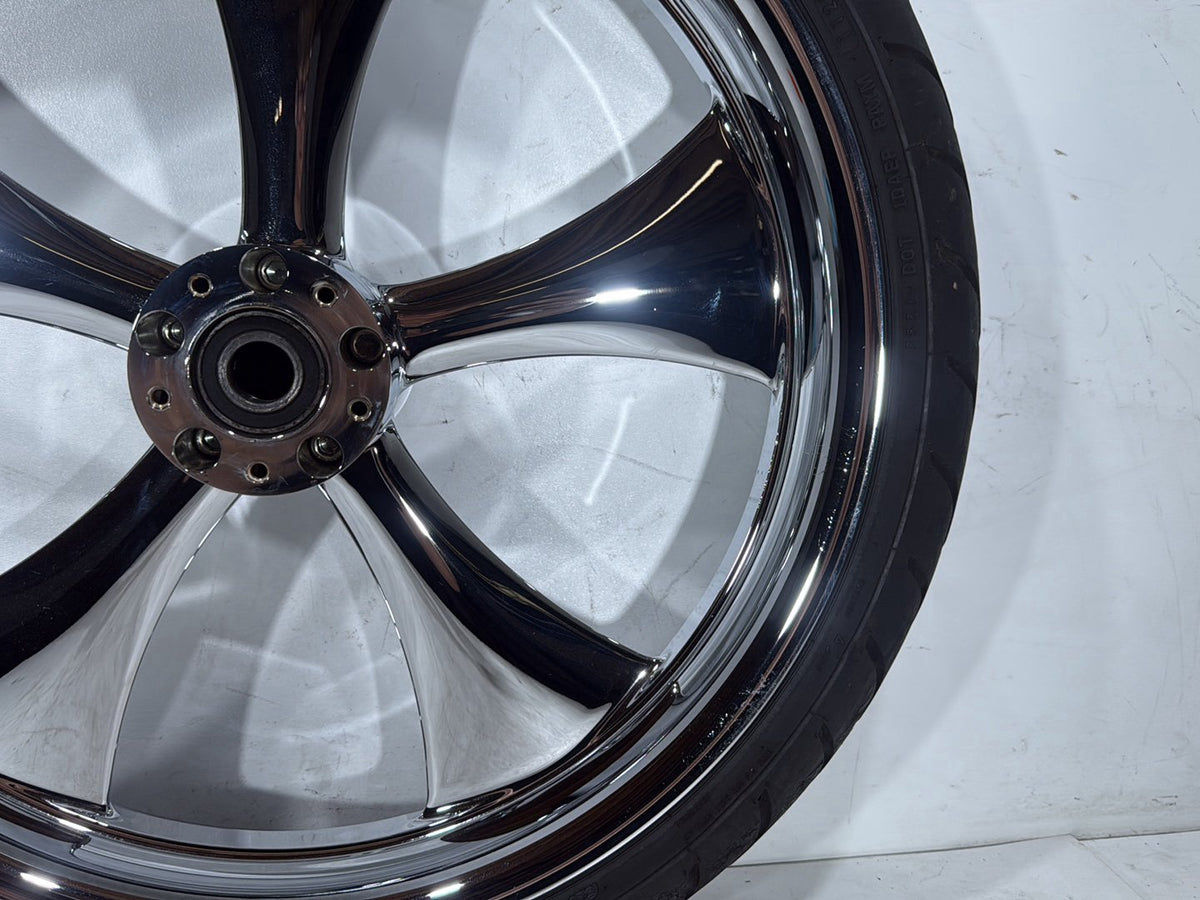 2007 Harley Street Glide Touring FLHX OEM Front Wheel Rim Tire