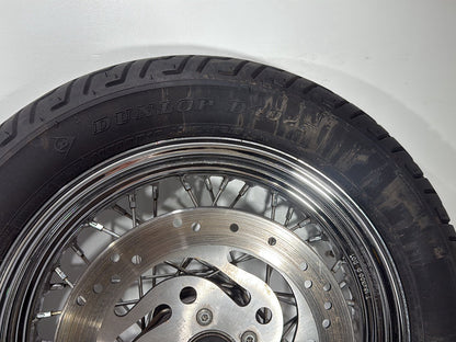 2006 Harley Softail FLSTCI Heritage Classic OEM Front Rear Wheel Rim Tire Spoked