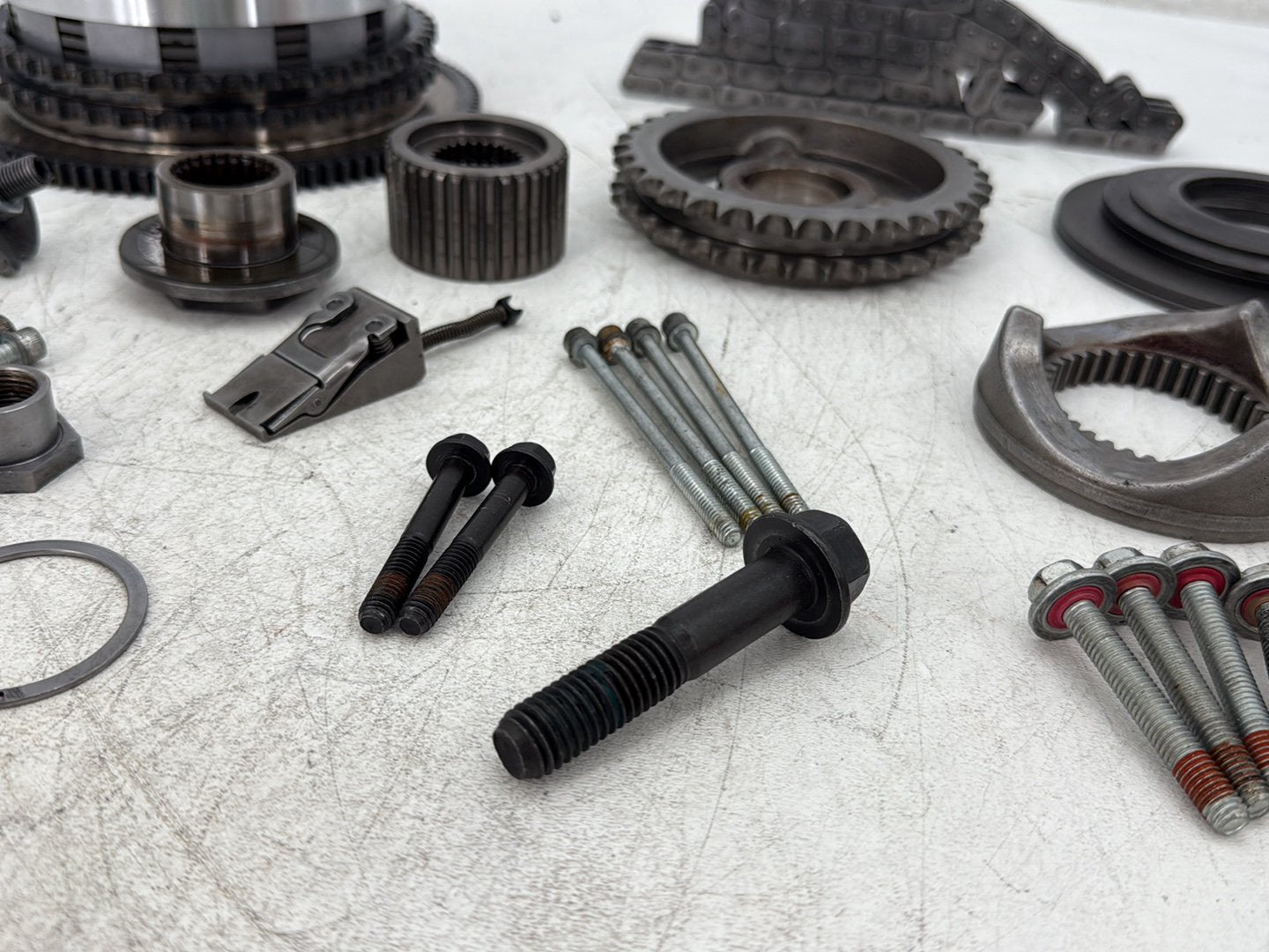 2013 Harley Heritage Softail Classic FLSTC OEM Clutch Basket Chain Tensioner Kit