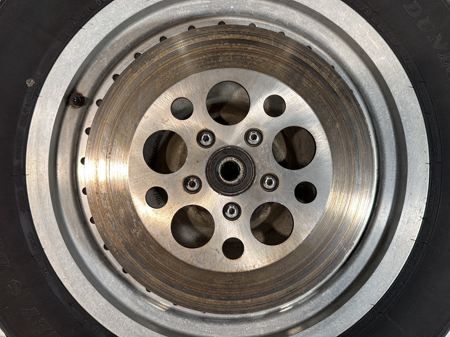 1986 - 1998 Harley-Davidson Softail Heritage Classic Rear Wheel Rim Tire 41058-87B