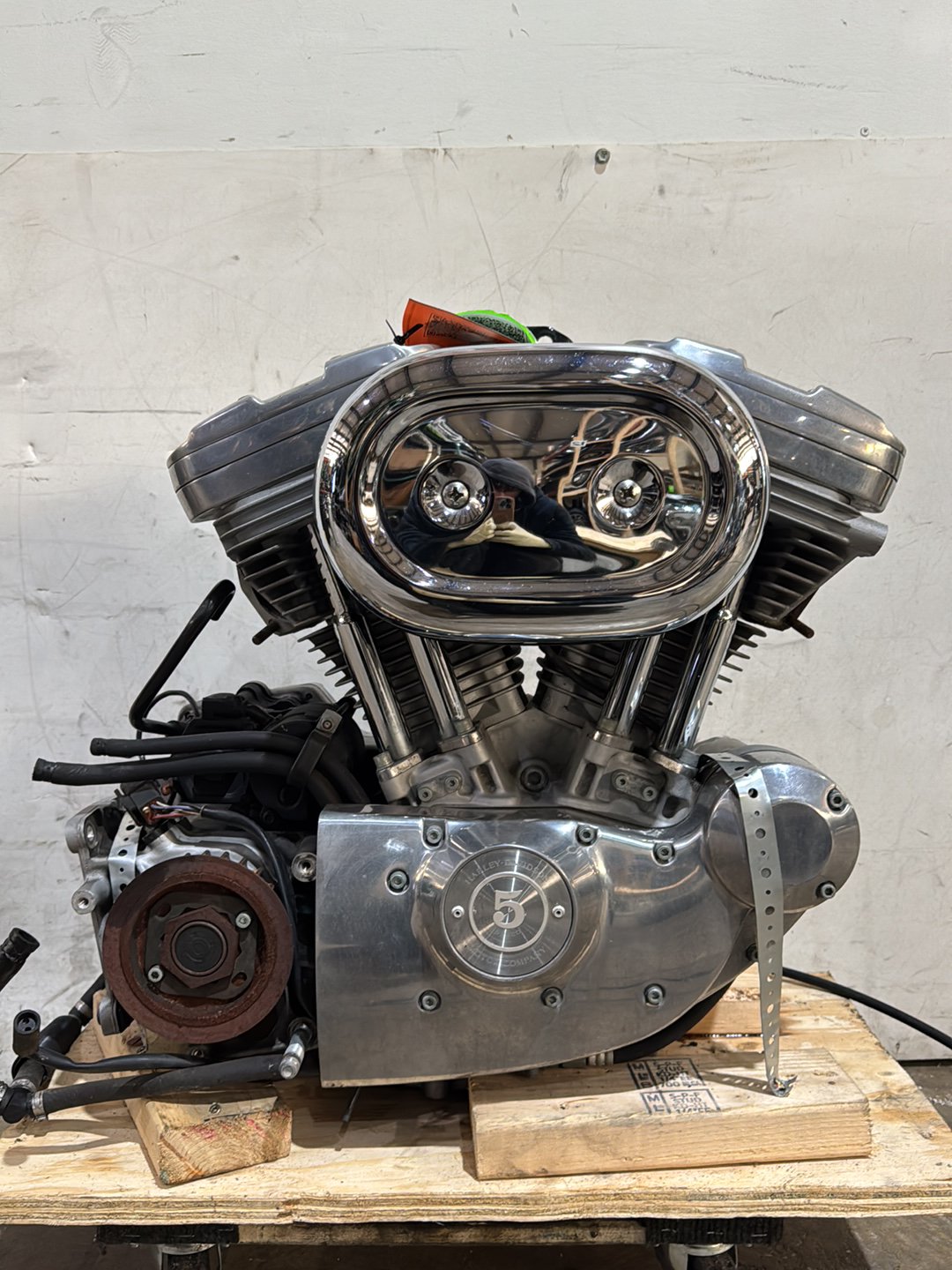 2002 Harley Sportster XL883 OEM CARB 883 Engine Motor Transmission 9K