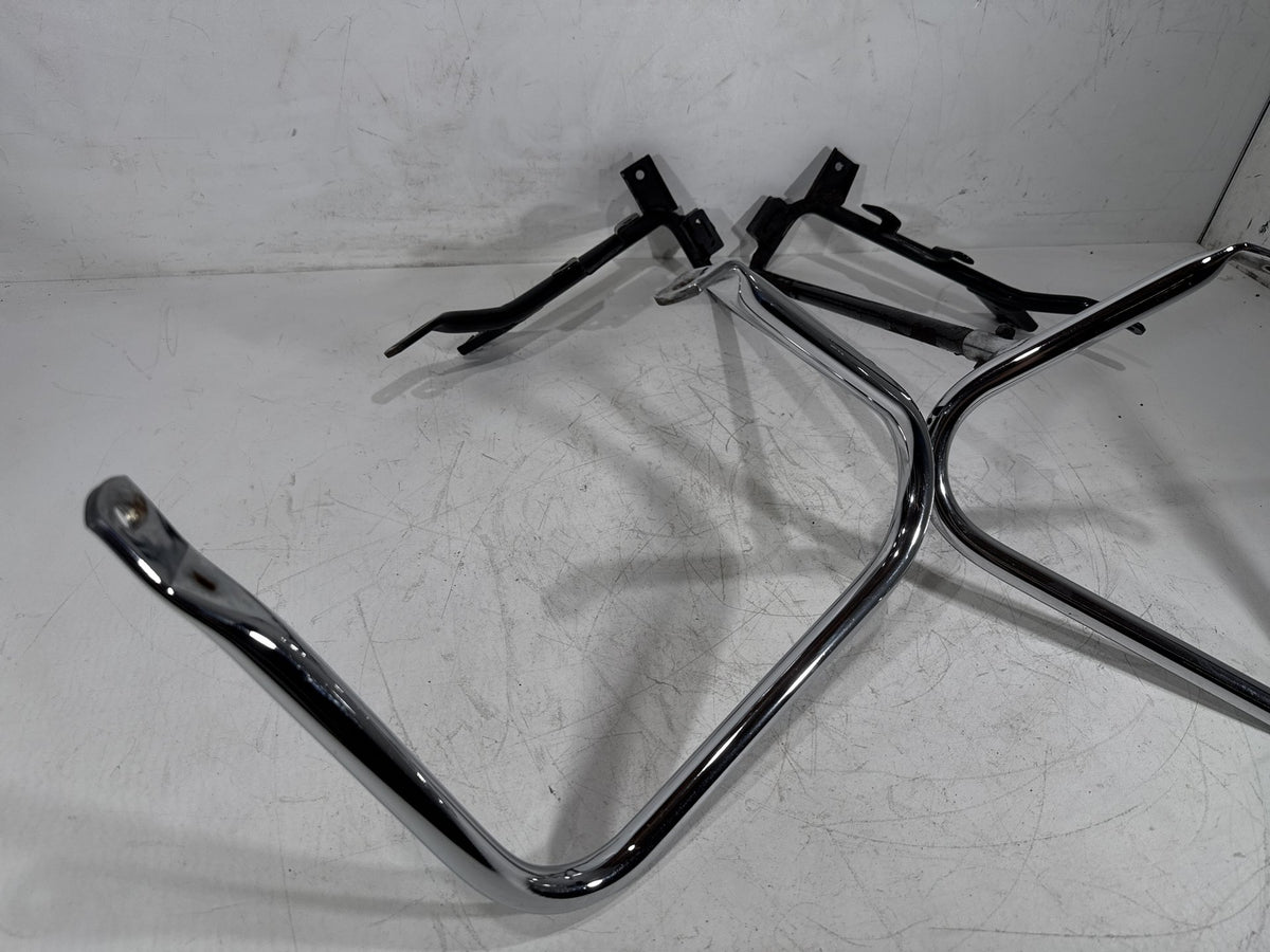 2012 Harley Electra Touring Ultra OEM Rear Left Right Saddlebag Guard Rails Bar