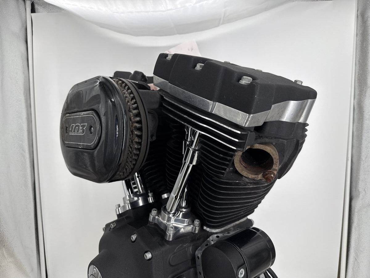 16 Harley Dyna Fat Bob FXDF 103 OEM EFI Twin Cam 103 Engine Motor air-cooled 7K