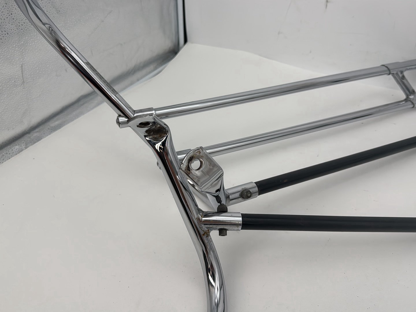 1999 - 2006 Harley-Davidson Touring Electra Glide Classic Rear Left Right Saddlebag Guard Rails Bar 90718-79C
