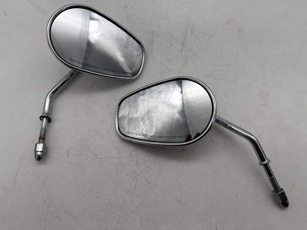 2014 Harley Softail Slim FLS OEM Left Right Rear View Mirror