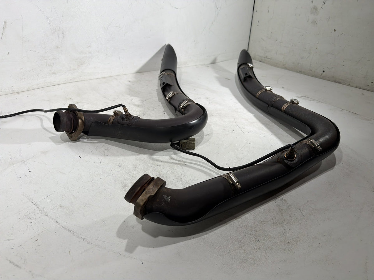 2012 Harley Dyna Fat Bob FXDF 103 OEM Exhaust Header Pipes Vance & Hines