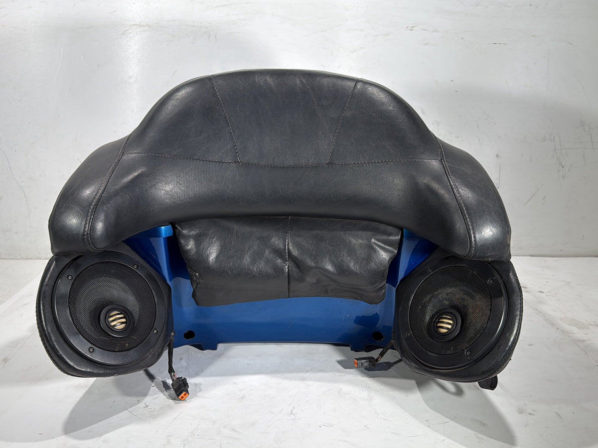 2005 Harley Electra Glide Touring Ultra OEM Pass Backrest Tour Pak Luggage NOKey
