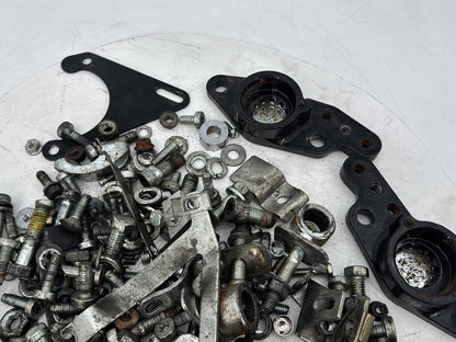 1999 - 2006 Harley-Davidson Touring Electra Glide Classic Hardware Bolts Nuts & Brackets w/ Left Right Swingarm Brackets