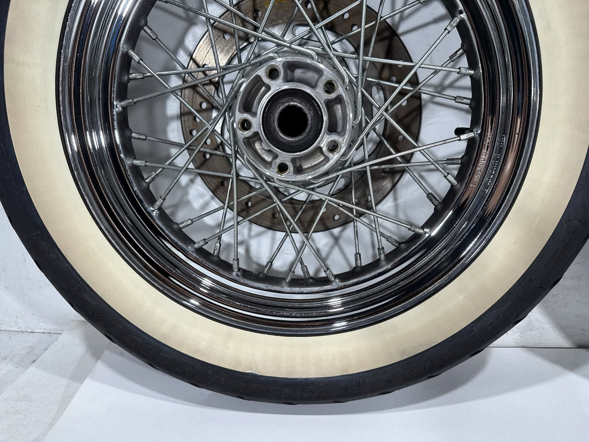 2004 Harley Road King Touring Classic OEM Front Rear Wheel Rim Tire Spoked 16"