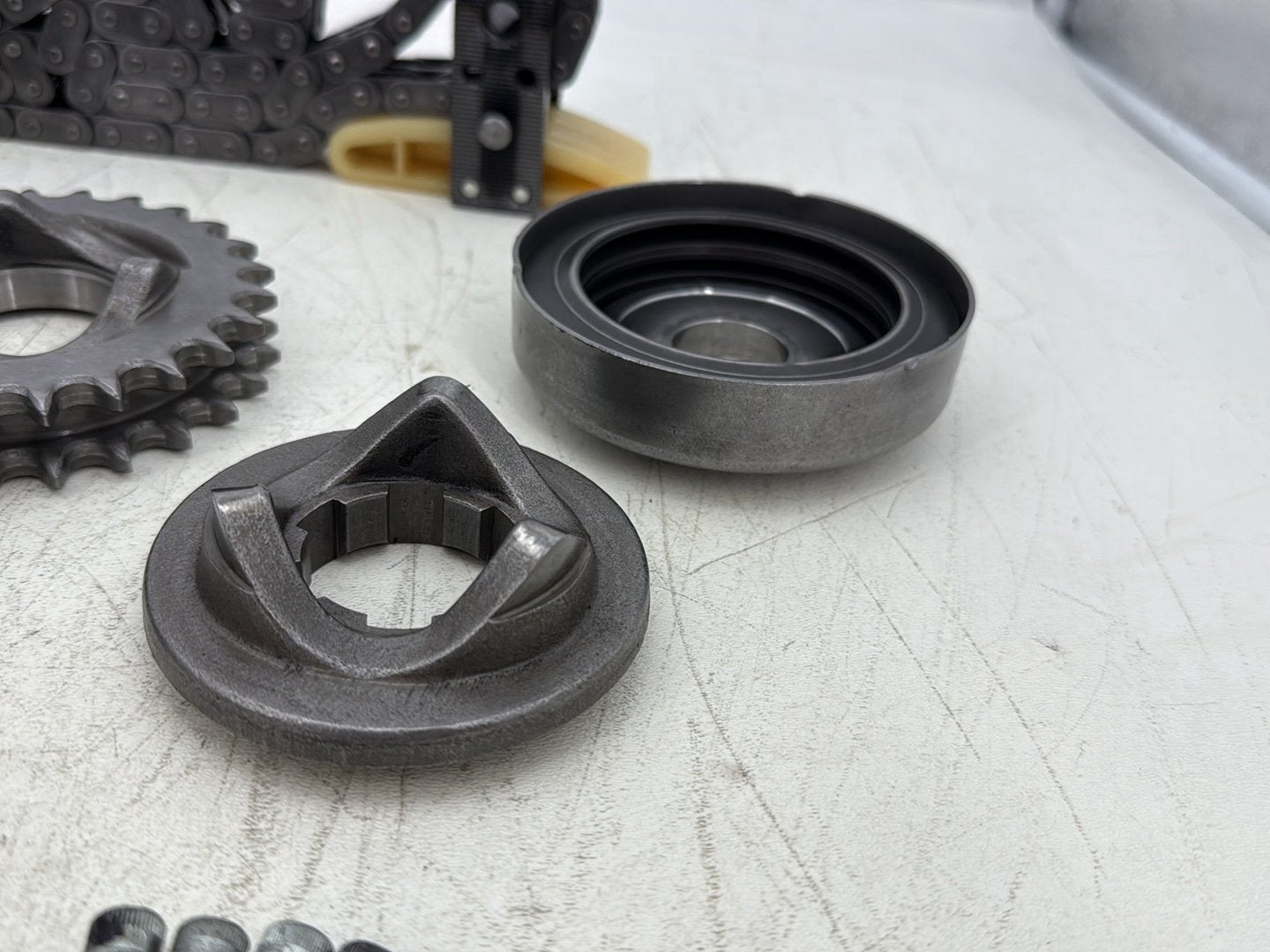 1998 Harley Touring FLHTCUI Electra Glide Ultra OEM Clutch Basket Chain Tensioner Kit